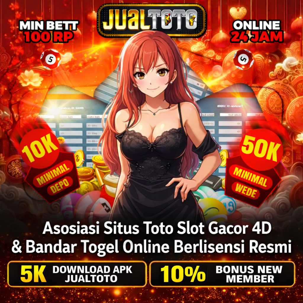 JUALTOTO ☣ Asosiasi Situs Toto Slot Gacor 4D & Bandar Togel Online Berlisensi Resmi